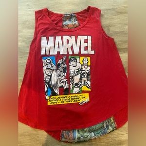 Marvel tank top tee